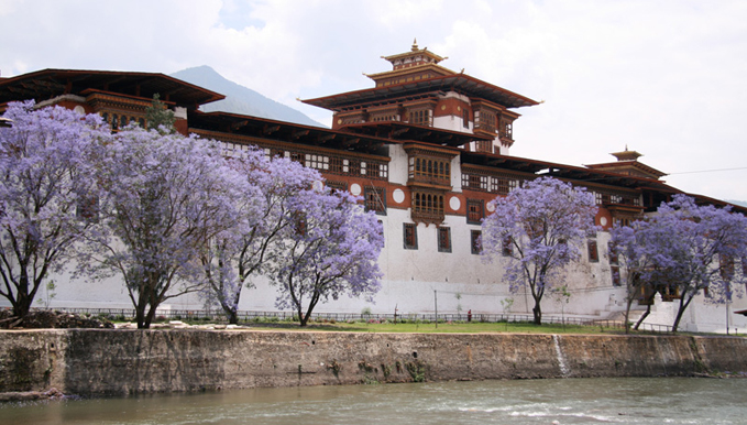 The magnificent Thimphu Fortress